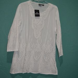 White Ladies Tunic